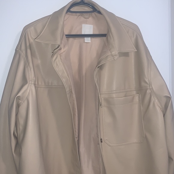 Faux leather jacket - Picture 2 of 13